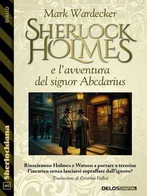 cover image of Sherlock Holmes e l'avventura del signor Abcdarius